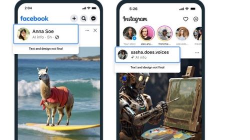 Meta va eticheta imaginile generate de Inteligența Artificială pe Facebook, Instagram și Threads. Sancțiuni pentru utilizatorii care nu etichetează corect conținutul