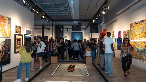 Pictura „Visare”, expusă la New York înaintea finalei Campionatului Mondial de Fotbal, la "Sighişoara Medievală"