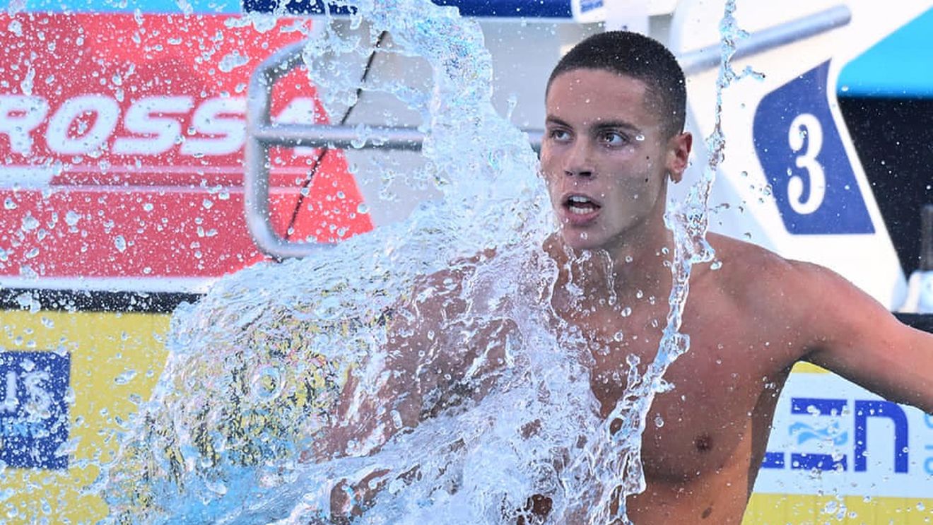 David Popovici a câștigat proba de 100 m liber la Sette Colli Trophy, stabilind un nou record al competiției