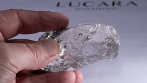 Un diamant alb de 1.080 de carate, descoperit într-o mină din Botswana