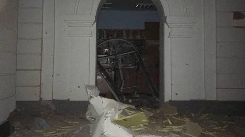 Forţele ruse au distrus Mănăstirea din Sviatogirski, construită în 1526, unde se adăposteau peste 500 de refugiaţi