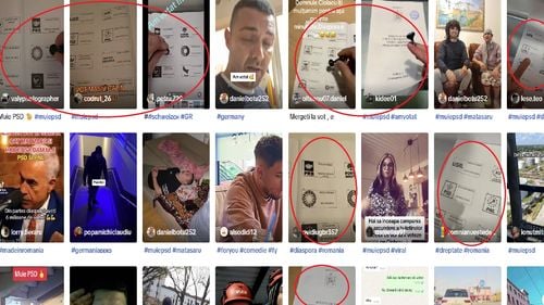 VIDEO Val de clipuri pe TikTok cu voturi filmate în cabinele de vot din Diaspora: Propaganda continuă pentru Călin Georgescu / Mesaje-reacție la declarația lui Ciolacu despre românii ”necalificați” 