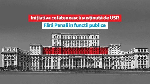 Inițiativa cetățenească de revizuire a Constituției ”Fără penali în funcții publice” intră luni la dezbatere în Comisia juridică a Senatului / Urmează votul în plen, ultimul pas înaintea referendumului