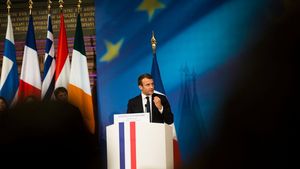 Preşedintele Emmanuel Macron îi cere premierului australian Scott Morrison compensații pentru anularea contractului de submarine franceze