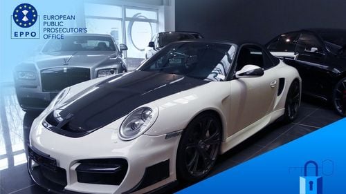 Parchetul European: Caz de contrabandă profesionistă cu mașini de lux în Germania / 40 de autovehicule cu o valoare totală de aproximativ 14,8 milioane de euro, vândute drept defecte din cauza inundațiilor pentru a le diminua valoarea și taxele vamale 