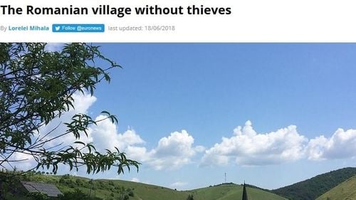 Reportaj Euronews: Satul românesc fără hoţi, populat cu etnici cehi