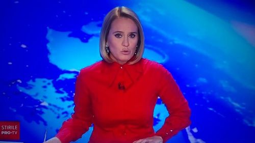 Andreea Esca a revenit la pupitrul știrilor ProTV, după ce a admis că a fost infectată cu Covid-19