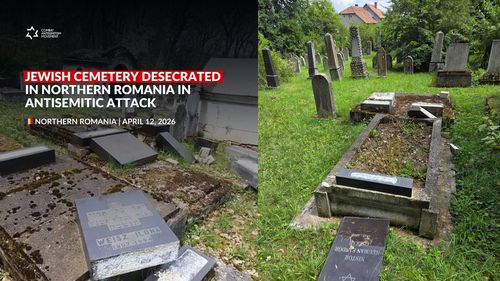 Cimitirul evreiesc din Reghin (Mureș) a fost din nou profanat. Se face apel la poliție să informeze asupra stadiului anchetei