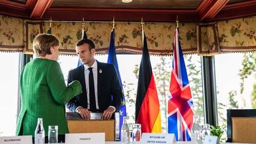 Discuție Merkel-Macron înaintea votului privind evacuarea din Afganistan în cadrul Consiliului de Securitate al ONU. Cei doi lideri au fost de acord de nevoia urgentă a unei acțiunii coordonate