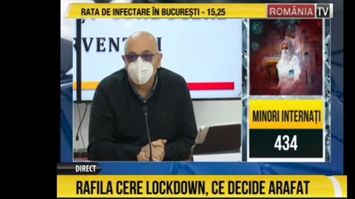 Raed Arafat anunţă că a câştigat în primă instanţă un proces cu România TV: Este un puternic semnal că atacurile la persoană nu trebuie tolerate/ RTV ar trebui să plătească daune morale de 5.000 de euro