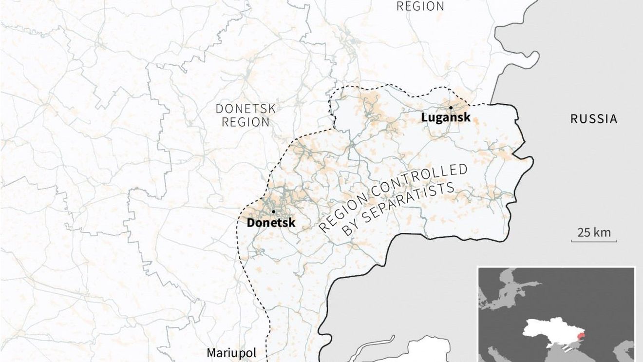Doi americani au murit recent în regiunea Donbas din Ucraina