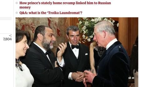 O scurgere de informaţii bancară expune o reţea rusească cu legături cu Prinţul Charles / Investigaţia dezvăluie cum a transferat reţeaua Troika Dialog 4,6 miliarde de dolari în Europa şi SUA