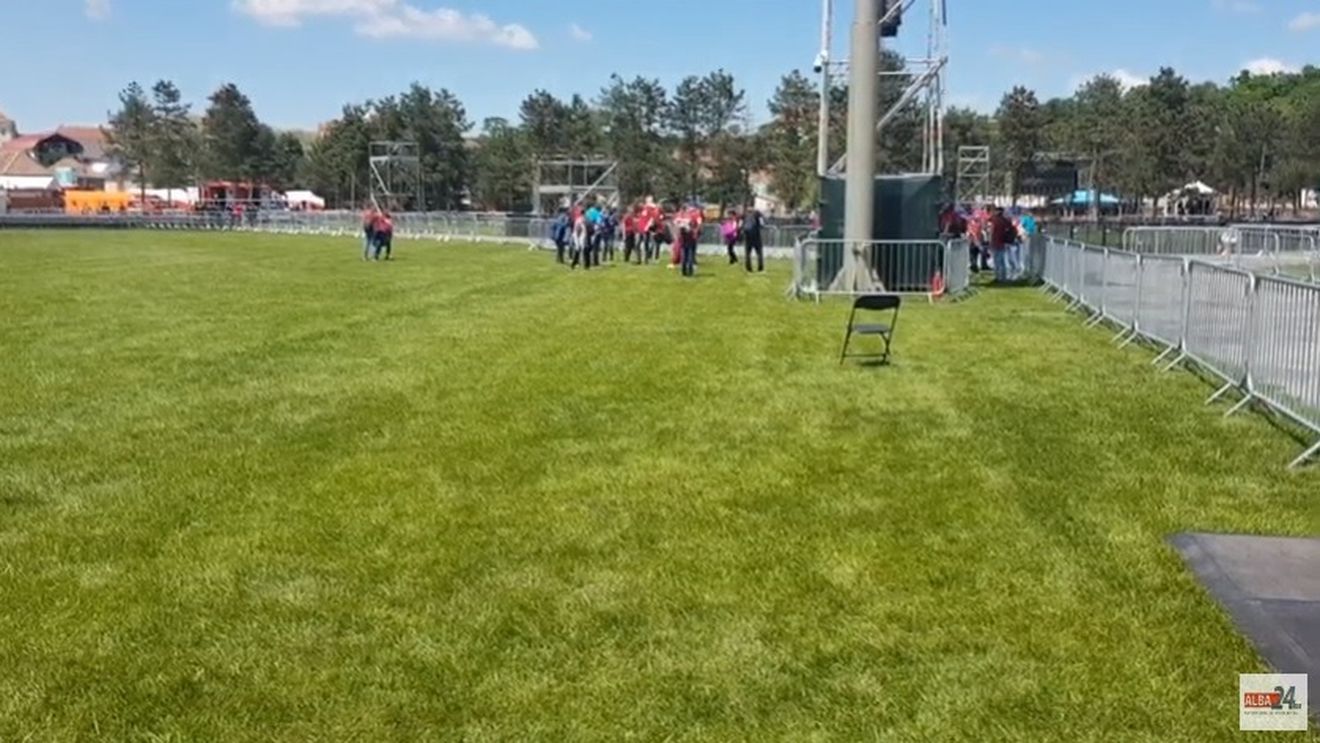 VIDEO Zecile de mii de pelerini de la Blaj au lăsat o curățenie ca-n palmă în urma lor