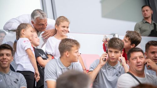 Harghita: Viktor Orban a asistat la meciul dintre FK Csikszereda şi reprezentativa U18 a Ungariei