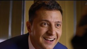 Cum l-a ajutat președintele imaginar Holoborodko pe actorul de comedie Zelenski să câștige primul tur al alegerilor prezidențiale din Ucraina