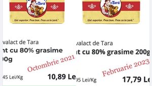 Drulă, despre „mulțumirea” lui Iohannis privind actuala coaliție: Rupt de realitate. În poze, prețul la unt din octombrie 2021 și de azi