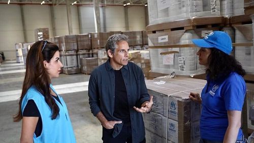 Actorul Ben Stiller, ambasador al agenției ONU pentru refugiați, a ajuns în Ucraina