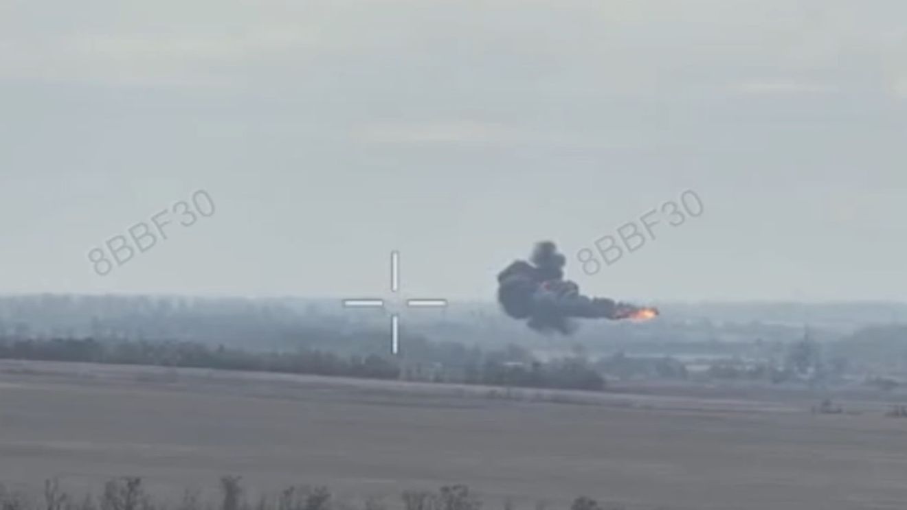 Forțele ucrainene au distrus un elicopter rus Mi-28 cu o dronă - VIDEO