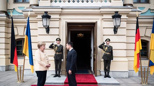 Merkel a dat asigurări Ucrainei că nu va avea de suferit din cauza gazoductului rusesc Nord Stream 2