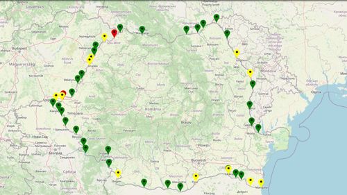 Abia a început mini-vacanța de Sfânta Maria, cozile s-au format deja în vămile din Vest și Sud/ Verifică în timp real cât trebuie să aștepți ca să intri și să ieși din țară