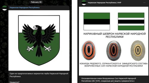 Rusia a declanșat în Estonia o operațiune similară cu pregătirea invaziei din Ucraina: a inventat ”Republica Populară Narva” și o promovează pe rețelele sociale