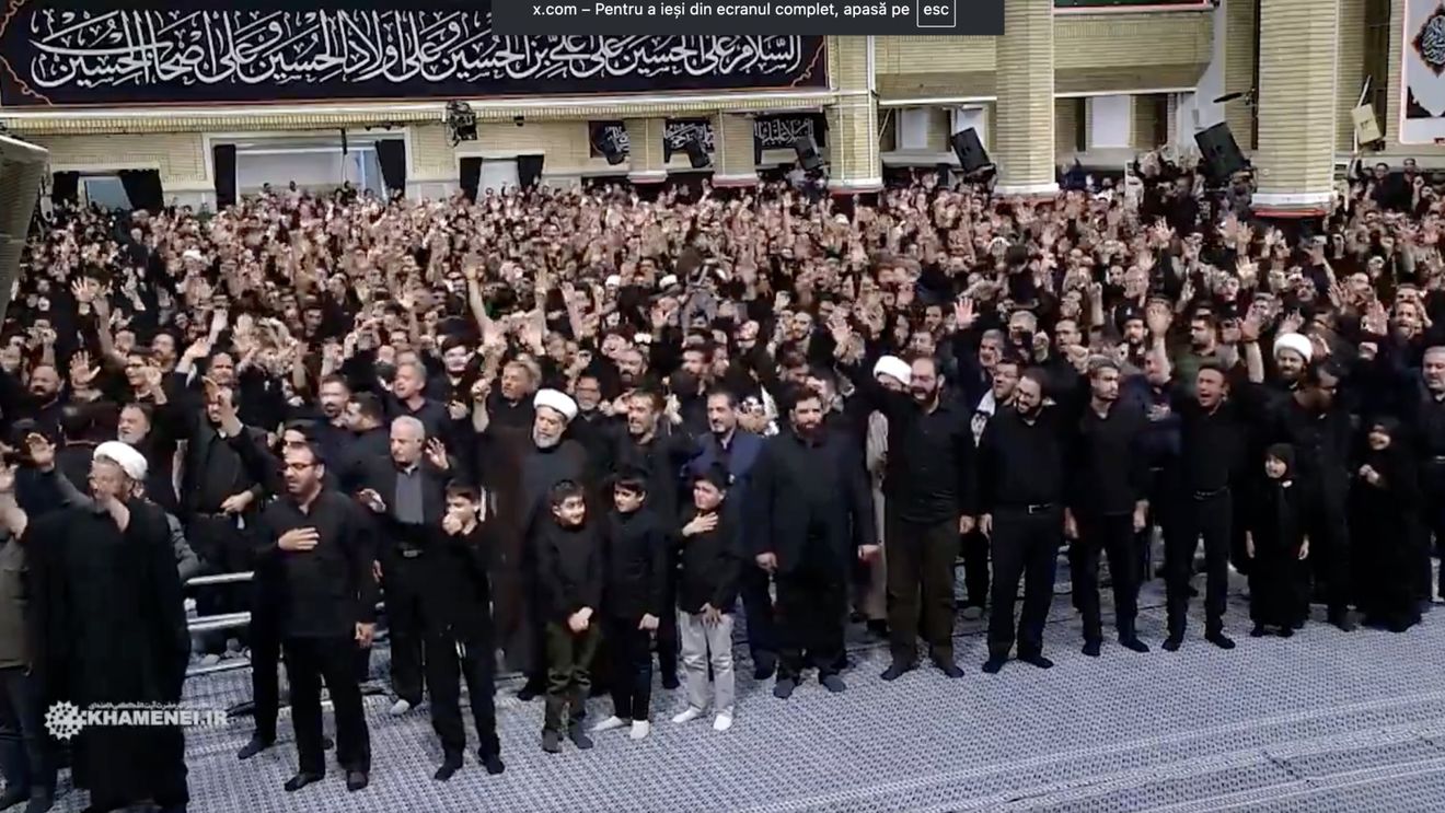 VIDEO Ayatollahul Ali Khamenei, prima apariţie publică după recentul conflict cu Israelul
