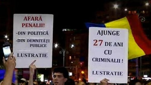 Mărieş, liderul revoluţionarilor: "Vorbind despre lustraţia magistraţilor, condamnatul Dragnea vrea să confişte şi să maculeze punctul 8 de la Timişoara". Danileţ: "E o blasfemie"