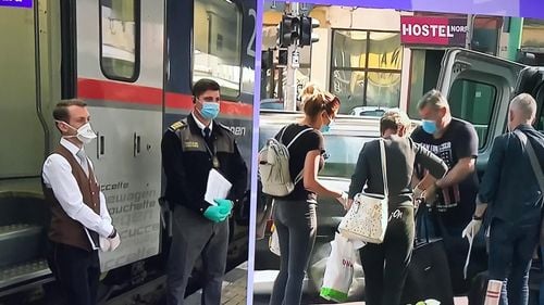 Primul tren cu îngrijitori sociali pleacă de la Timișoara spre Viena. Cele 80 de persoane au fost verificate de DSP