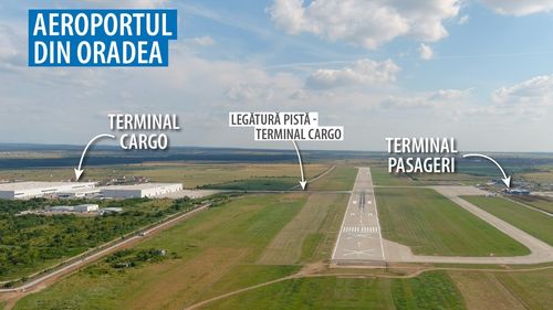 VIDEO Ilie Bolojan, despre primul proiect industrial din România cu terminal cargo aerian: A fost demarată procedura de recepție a lucrărilor. Sunt finalizate calea de rulare, platforma de garare și clădirea cargo