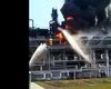 Incendiu într-o zonă industrială din Rusia după un atac ucrainean