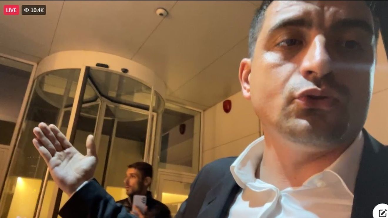 Partidul extremist AUR acuză Digi24 de cenzură, după ce George Simion a încercat să intre cu forța în sediul instituției: Postul de televiziune încalcă în mod asumat legea