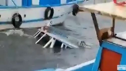 VIDEO O furtună puternică a scufundat în Turcia zeci de bărci și iahturi, a dezrădăcinat copaci și a provocat haos