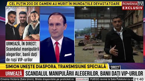 George Simion, promovat din nou de România TV, postul fondat de fugarul Sebastian Ghiță protejat de Serbia