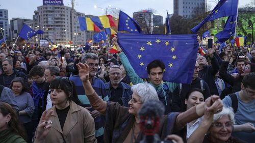 Marș pro-Europa la București de 9 Mai / Organizatorii cer susținerea democrației și a parcursului european al României