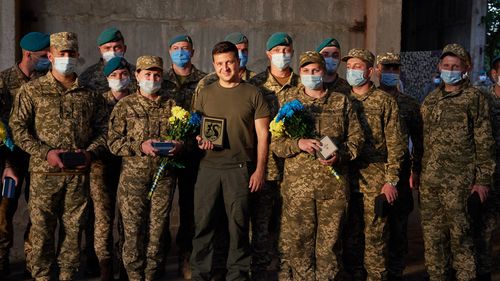 Preşedintele ucrainean Zelenski, pozitiv la coronavirus: În ciuda tuturor măsurilor de carantină, am primit şi eu un rezultat + (pozitiv). Am 37,5 şi le doresc tuturor 36,6!