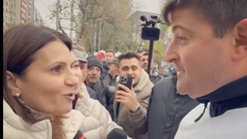 VIDEO Deputatul USR Alexandru Dimitriu către Anca Alexandrescu, la un eveniment de campanie în cartierul Rahova din București: „Ați fost consiliera condamnaților Năstase, Dragnea?” / Candidata AUR la Primăria Capitalei: „Nu, nu am fost”