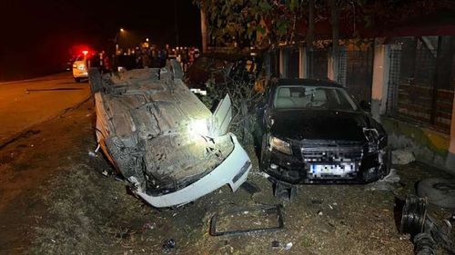 Un tânăr de 21 de ani a ajuns la spital după ce s-a răsturnat cu mașina într-o localitate din Giurgiu