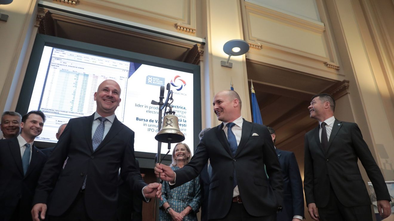 LIVE TEXT Hidroelectrica s-a listat astăzi la Bursa de Valori București, după cea mai mare ofertă publică inițială din istoria bursei românești