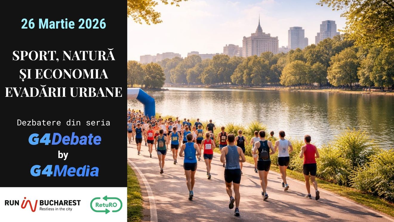 Dezbaterea „Sport, Natură și Economia Evadării Urbane” - seria G4Debate by G4Media