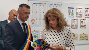 VIDEO Cea mai veche școală bulgară din lume care funcționează neîntrerupt, de la Dudeștii Vechi (Timiș), extinsă și dotată cu aproape 3,5 milioane de euro / Vicepreședintele Republicii Bulgaria, prezent în prima zi de școală