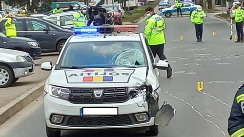 Fetiţa care a supravieţuit accidentului provocat de un poliţist, în Sectorul 1, va fi audiată marţi de anchetatori / Poliţistul va fi supus testului poligraf