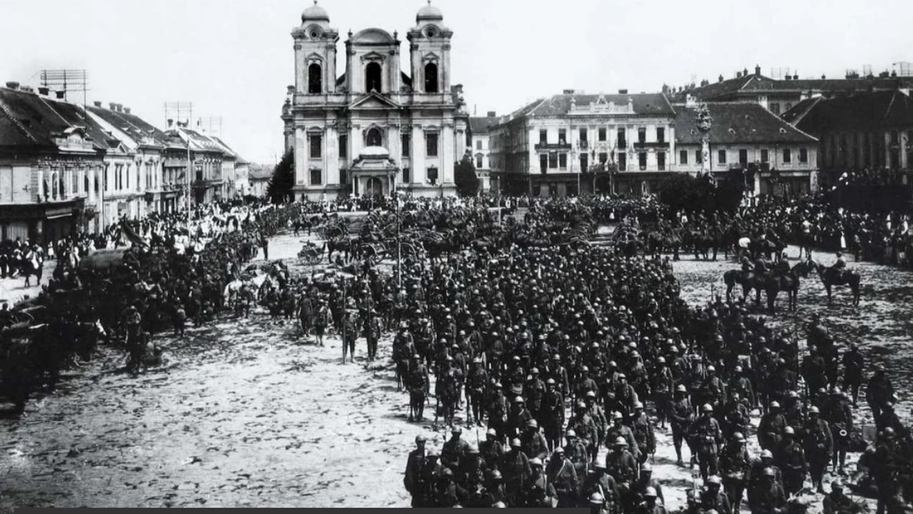 Povestea instaurării primei administrații românești în Timișoara, în urmă cu 105 ani, la 3 august 1919. Lupta românilor şi sârbilor a fost arbitrată de americani, francezi şi britanici