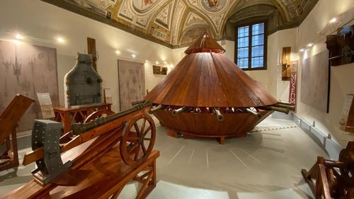Maşinile lui Leonardo da Vinci şi tehnica de luptă a Imperiului Roman, expoziţie unicat la Târgu Mureş