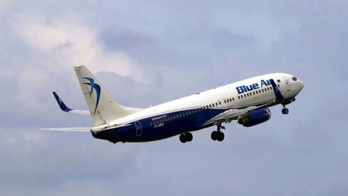 Compania Blue Air îşi reduce programul de zbor în lunile ianuarie şi februarie şi adaugă 50 de noi destinații pentru sezonul de vară 2022