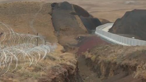 VIDEO Turcia construieşte un zid de 295 de km la graniţa cu Iranul, în faţa unui potenţial val de refugiaţi din Afganistan