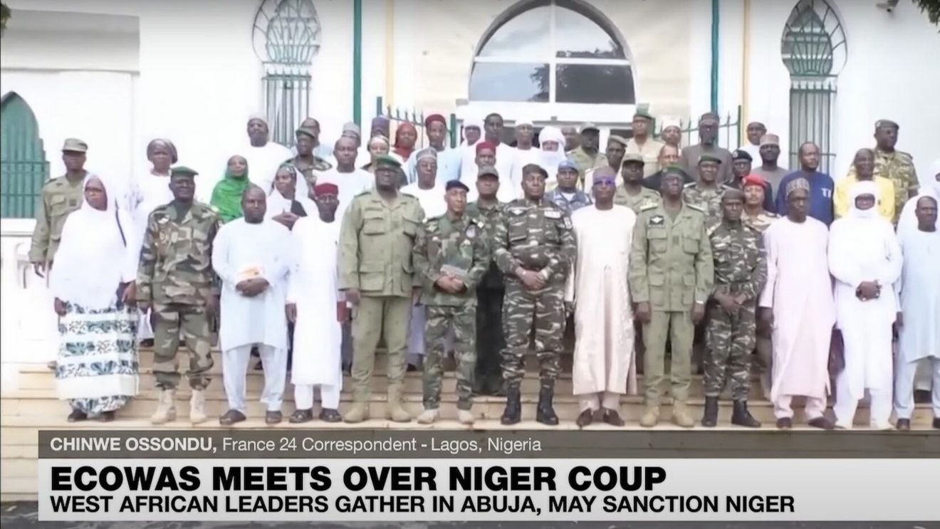 Liderii ECOWAS trimit un ultimatum puciștilor din Niger