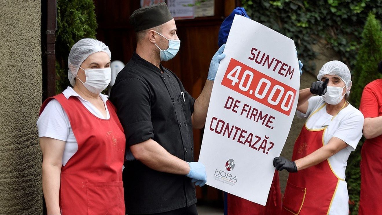 HoReCa protestează din nou, miercuri,  în București