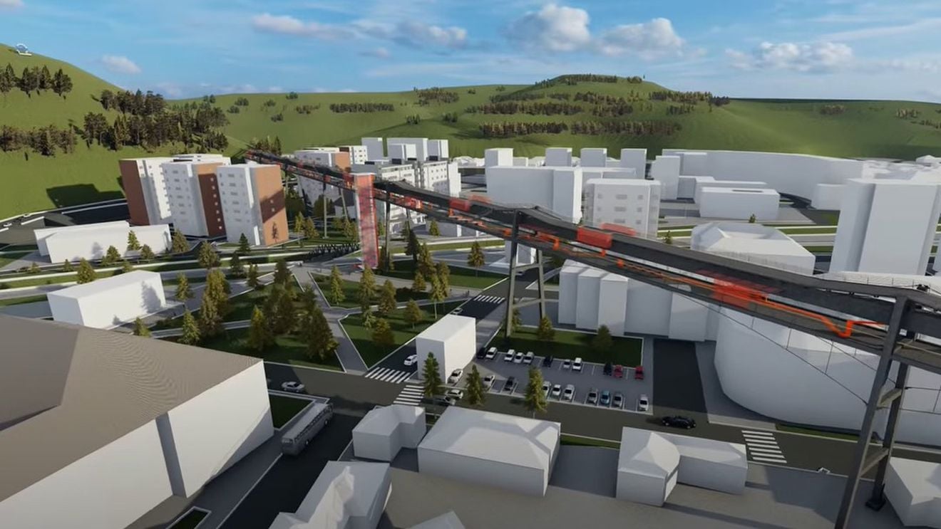 FOTO Moment istoric pentru Reșița: funicularul renaște și va fi redat comunității, printr-un proiect New European Bauhaus, în valoare de 8,6 milioane de euro, finanțat din fonduri europene