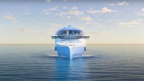 Cea mai mare navă de croazieră din lume - de cinci ori mai mare decât Titanicul - este pe cale să pornească în larg
