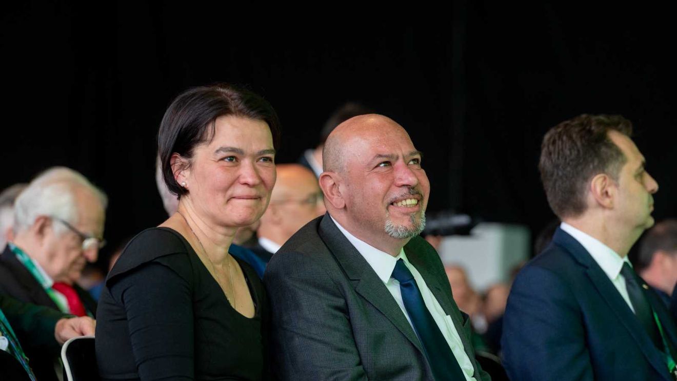 După ce a fost achitat în ultimul său proces, Attila Markó s-a întors în România din Ungaria, unde s-a refugiat în urmă cu opt ani, și a apărut la Congresul UDMR